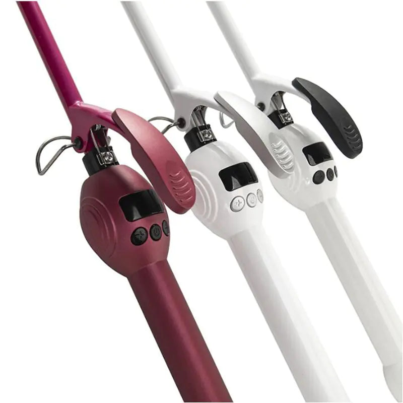 Professional 9mm Curling Iron with LCD Display